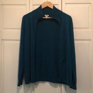 Never Worn Cashmere Full zip Sweater
